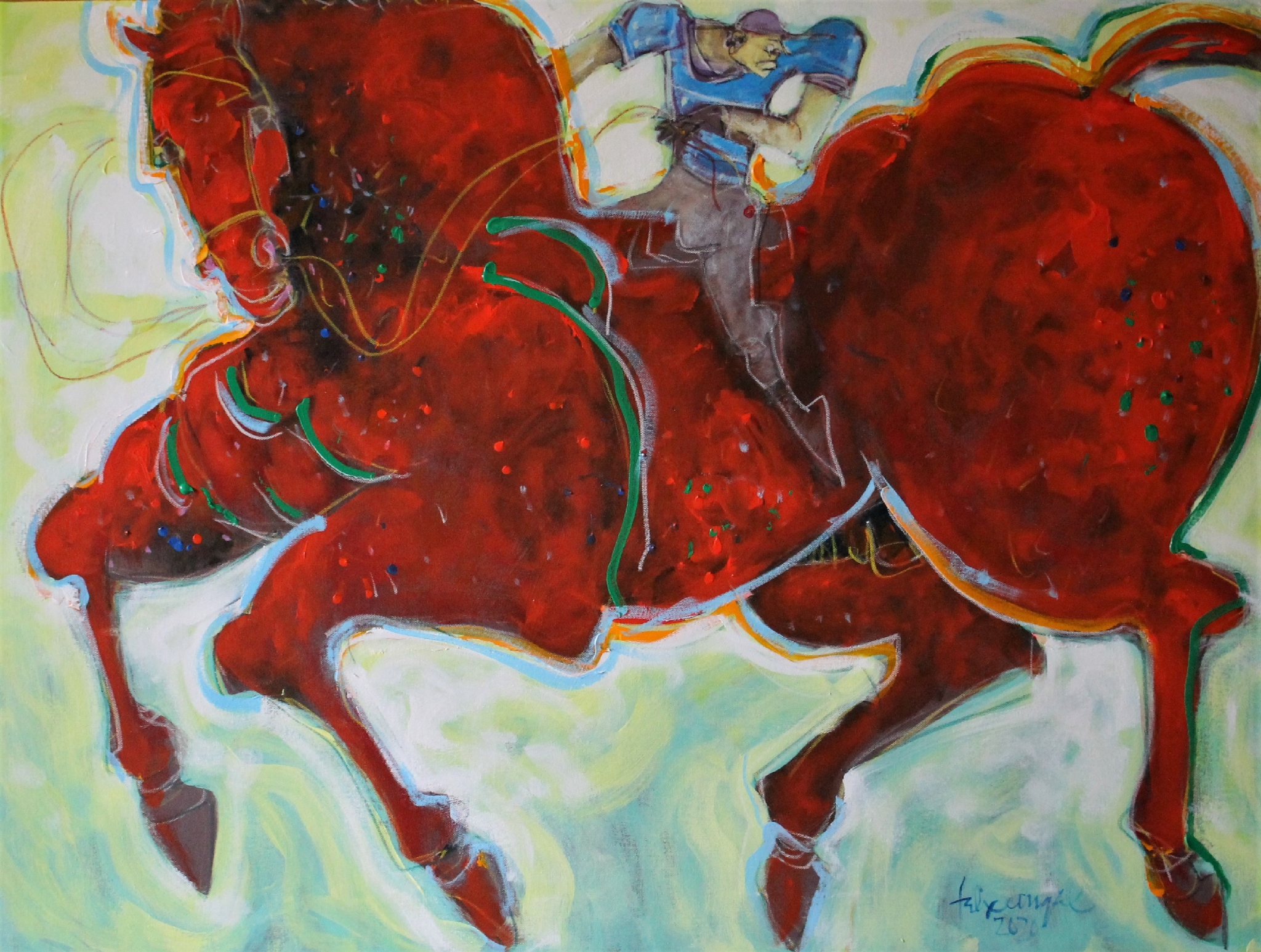 Variation In Red And Green