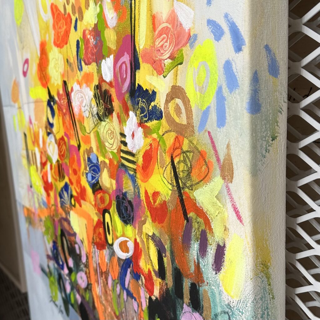 Custom Framing And Installation: Works On Canvas