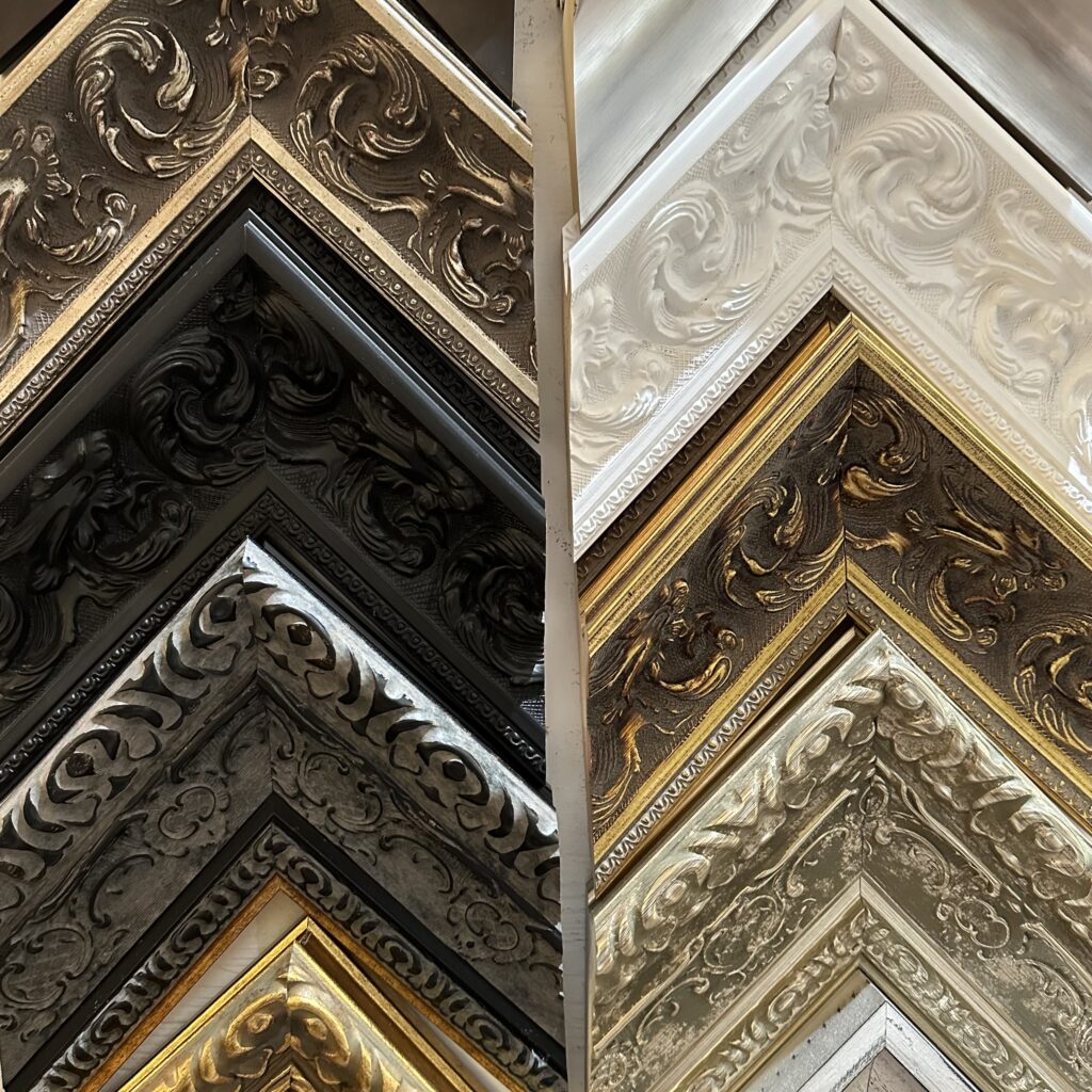 Custom Framing And Installation: Works On Canvas