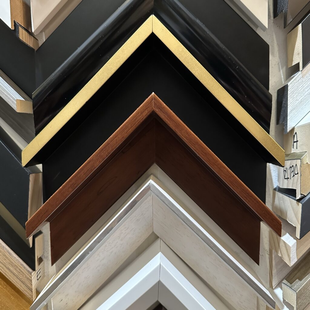 Custom Framing And Installation: Works On Canvas