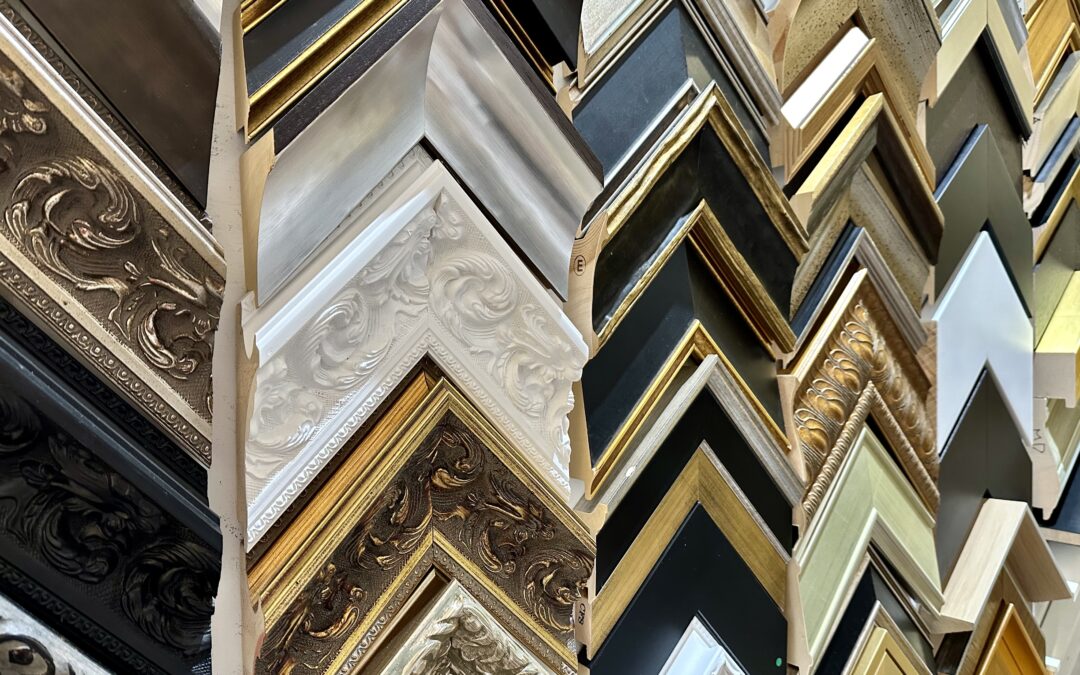 Custom Framing and Installation: Works on Canvas