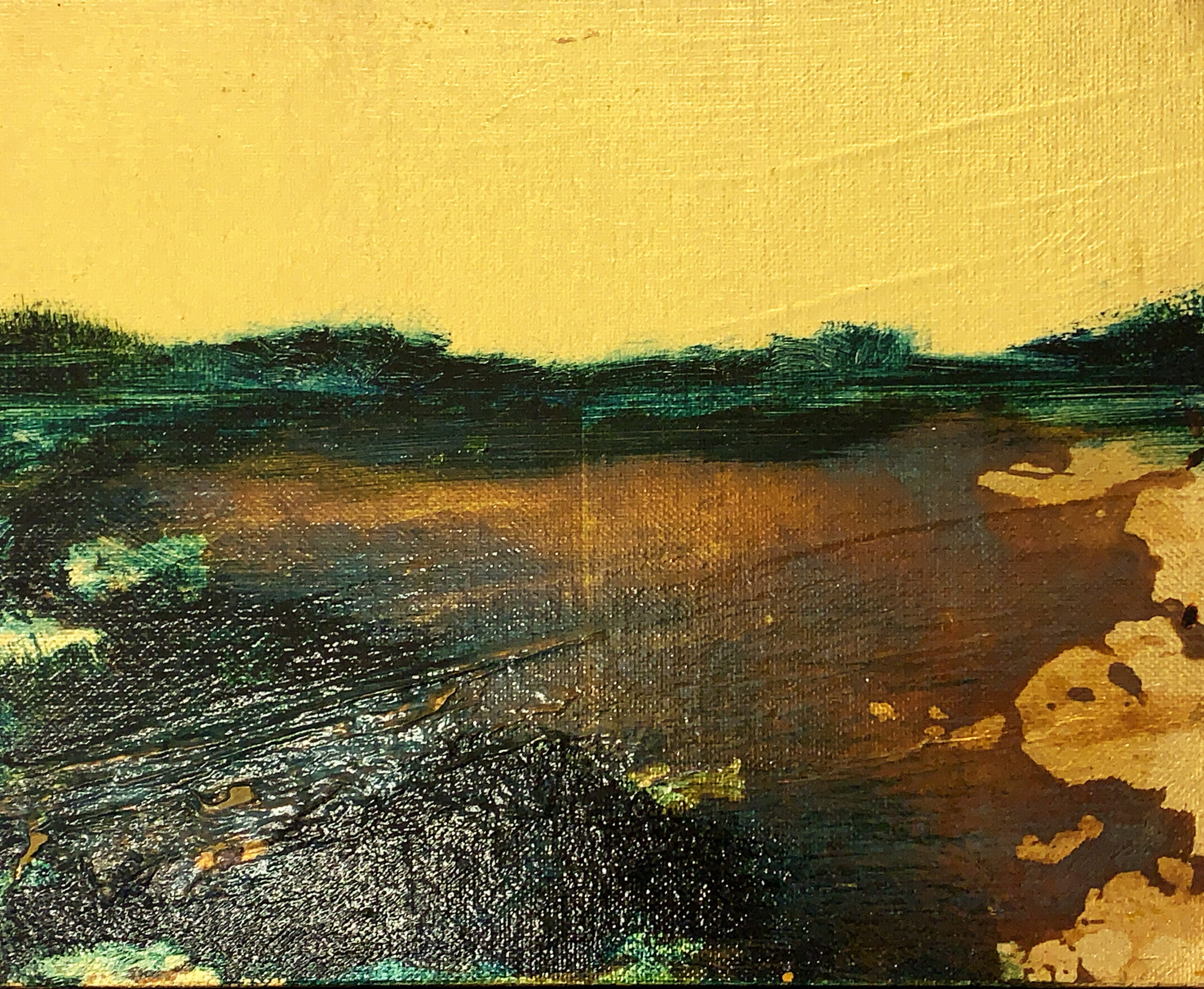 An Abstract Landscape By Paul Hunter